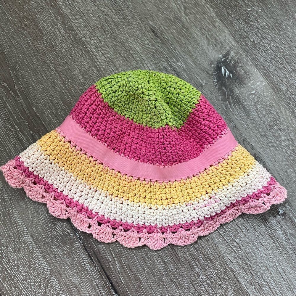 Gymboree 100% Paper Multi-Color Colorful Hat 3-4 - Picture 2 of 6